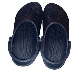 CROCS Navy Blue Mules & Clogs
